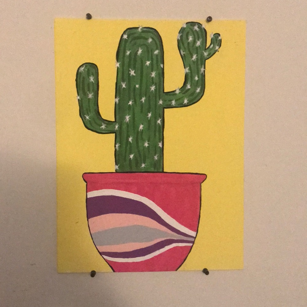 Cactus on a canvas!